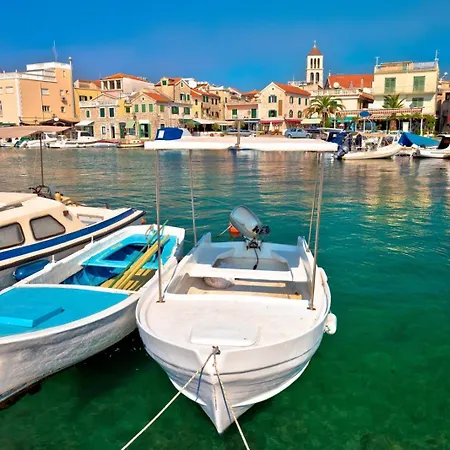 Apartment In With Seaview, Terrace, Air Condition, Wifi Vodice